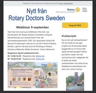 Rotary doktors sept 2025